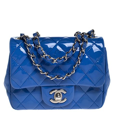 blue chanel handbag|chanel handbag prices.